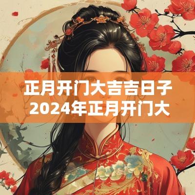 正月开门大吉吉日子 2025年正月开门大吉时间表