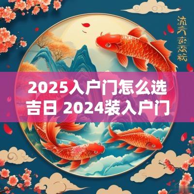 2025入户门怎么选吉日 2025装入户门吉日