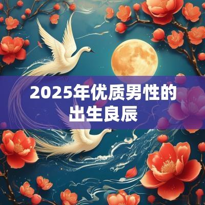2025年优质男性的出生良辰