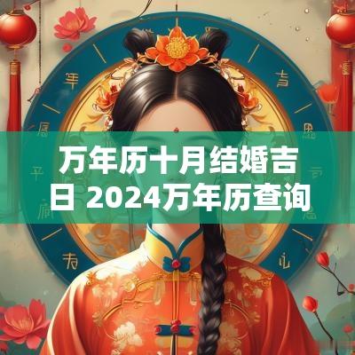 万年历十月结婚吉日 2025万年历查询结婚十月份
