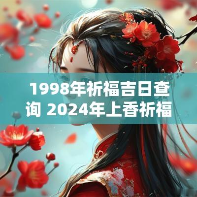 1998年祈福吉日查询 2025年上香祈福吉日查询