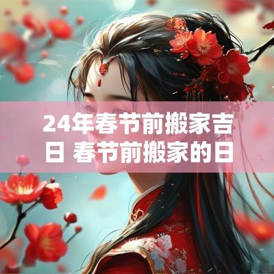 24年春节前搬家吉日 春节前搬家的日子