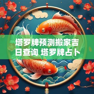 塔罗牌预测搬家吉日查询 塔罗牌占卜预言家