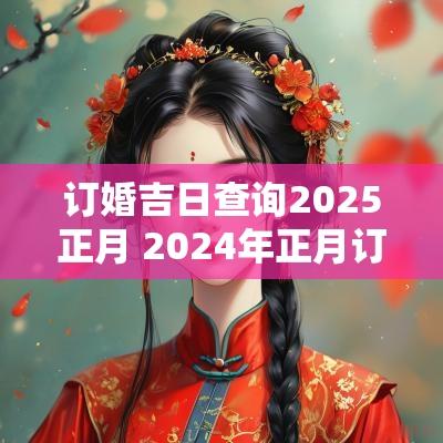 订婚吉日查询2025正月 2025年正月订婚黄道吉日