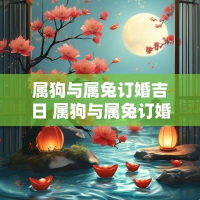 属狗与属兔订婚吉日 属狗与属兔订婚吉日是哪几天