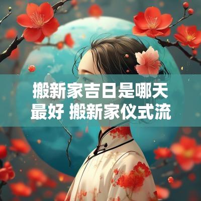 搬新家吉日是哪天最好 搬新家仪式流程