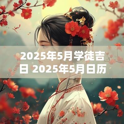 2025年5月学徒吉日 2025年5月日历