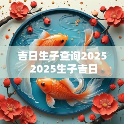 吉日生子查询2025 2025生子吉日