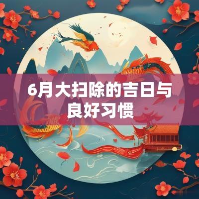 6月大扫除的吉日与良好习惯
