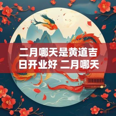 二月哪天是黄道吉日开业好 二月哪天开业最吉利