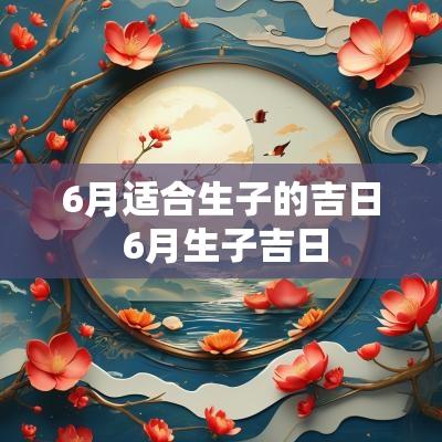 6月适合生子的吉日 6月生子吉日
