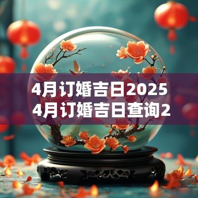 4月订婚吉日2025 4月订婚吉日查询2025年份