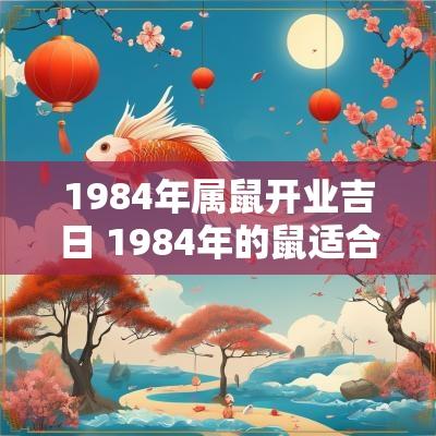 1984年属鼠开业吉日 1984年的鼠适合做什么行业