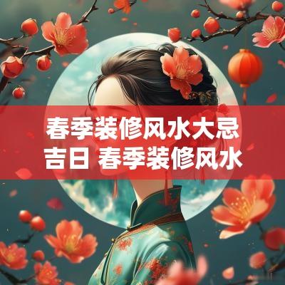 春季装修风水大忌吉日 春季装修风水大忌吉日有哪几天
