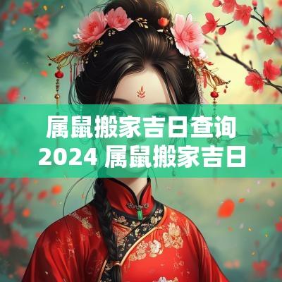 属鼠搬家吉日查询2025 属鼠搬家吉日查询2025年