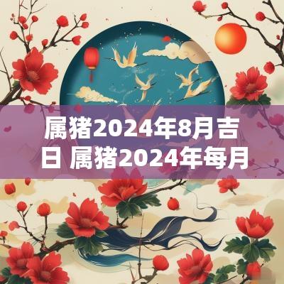属猪2025年8月吉日 属猪2025年每月运势及运程详解