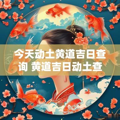 今天动土黄道吉日查询 黄道吉日动土查询