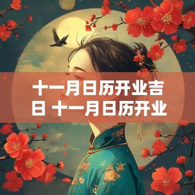 十一月日历开业吉日 十一月日历开业吉日查询