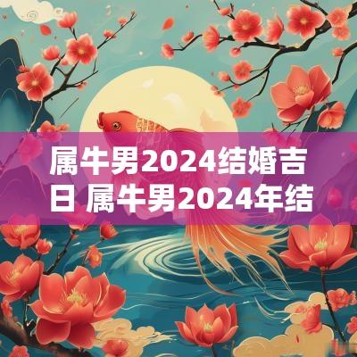 属牛男2025结婚吉日 属牛男2025年结婚好不好