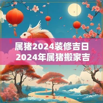 属猪2025装修吉日 2025年属猪搬家吉日有哪些