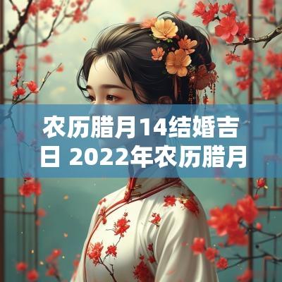 农历腊月14结婚吉日 2025年农历腊月初二是结婚吉日吗