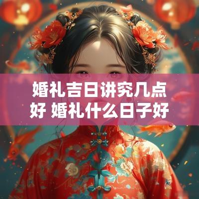 婚礼吉日讲究几点好 婚礼什么日子好