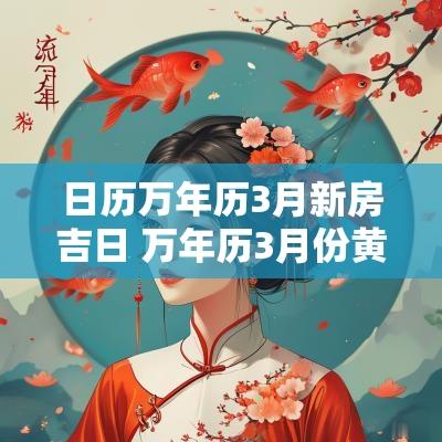 日历万年历3月新房吉日 万年历3月份黄道吉日