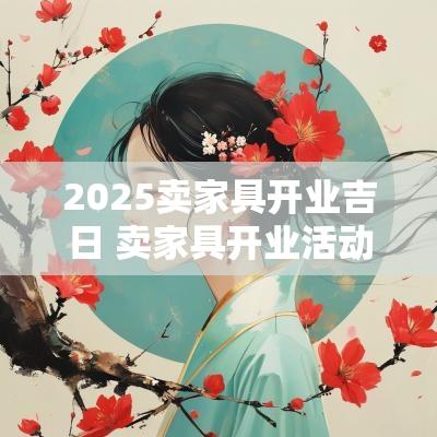 2025卖家具开业吉日 卖家具开业活动怎么做