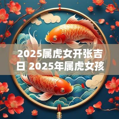 2025属虎女开张吉日 2025年属虎女孩的全年运势