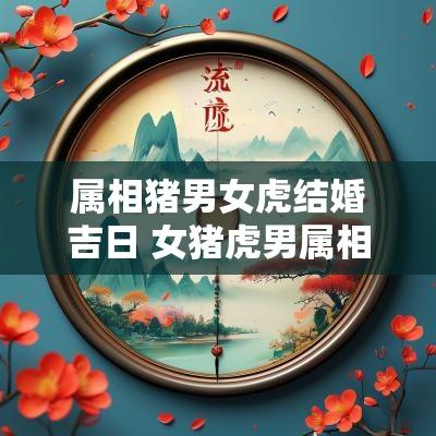 属相猪男女虎结婚吉日 女猪虎男属相合不合婚姻