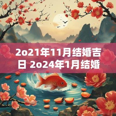 2o21年11月结婚吉日 2o24年1月结婚黄道吉日