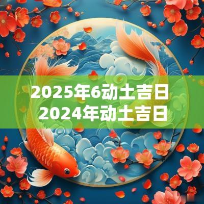2025年6动土吉日 2025年动土吉日