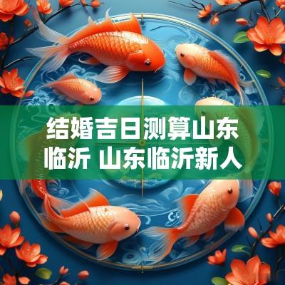 结婚吉日测算山东临沂 山东临沂新人结婚举行中式婚礼