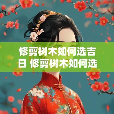 修剪树木如何选吉日 修剪树木如何选吉日和吉时