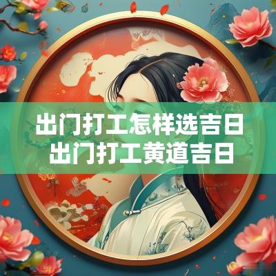 出门打工怎样选吉日 出门打工黄道吉日查询