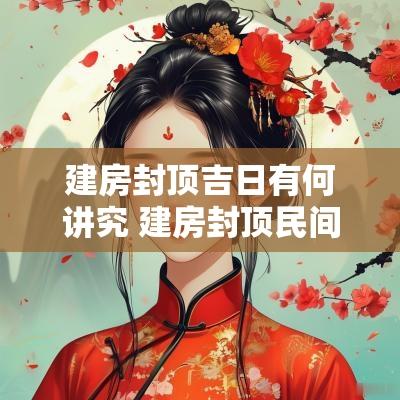 建房封顶吉日有何讲究 建房封顶民间祝贺语