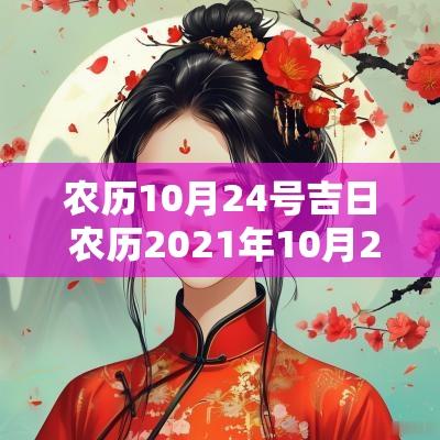 农历10月24号吉日 农历2025年10月24日黄道吉日查询