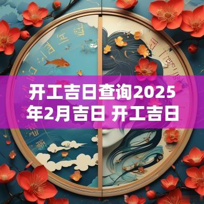 开工吉日查询2025年2月吉日 开工吉日查询2025年2月吉日有哪些