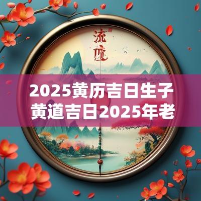 2025黄历吉日生子 黄道吉日2025年老黄历查询