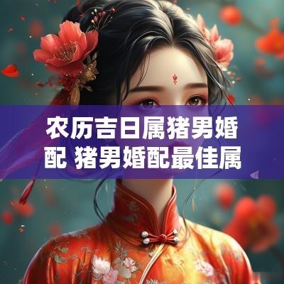 农历吉日属猪男婚配 猪男婚配最佳属相