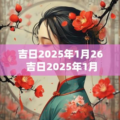 吉日2025年1月26 吉日2025年1月