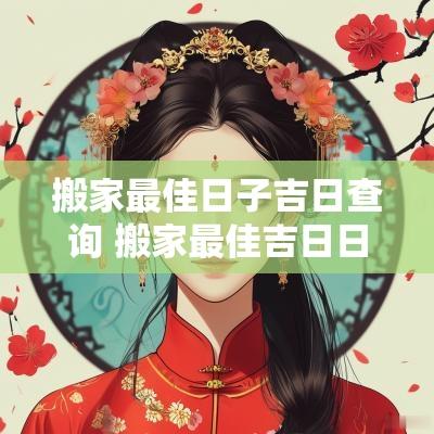 搬家最佳日子吉日查询 搬家最佳吉日日期2025