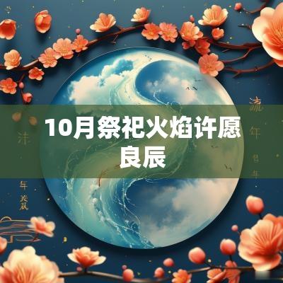 10月祭祀火焰许愿良辰