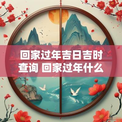 回家过年吉日吉时查询 回家过年什么日子最好