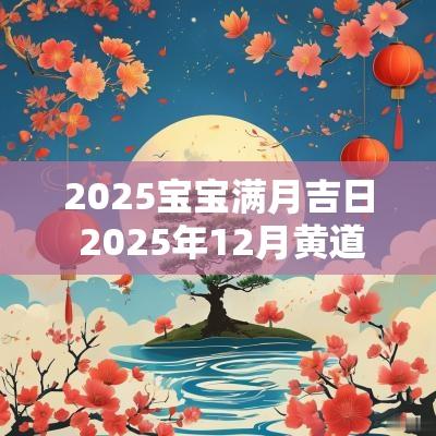 2025宝宝满月吉日 2025年12月黄道吉日