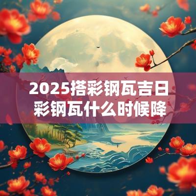 2025搭彩钢瓦吉日 彩钢瓦什么时候降价
