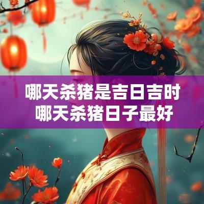 哪天杀猪是吉日吉时 哪天杀猪日子最好