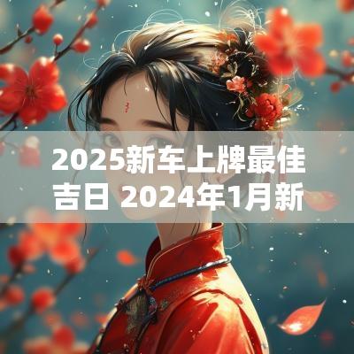 2025新车上牌最佳吉日 2025年1月新车上牌好日子