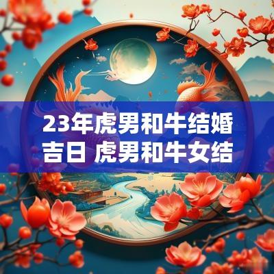 23年虎男和牛结婚吉日 虎男和牛女结婚的后果