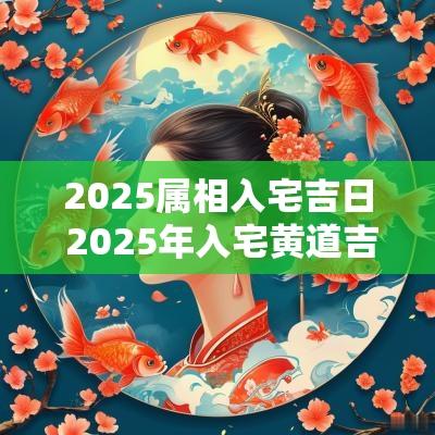 2025属相入宅吉日 2025年入宅黄道吉日一览表